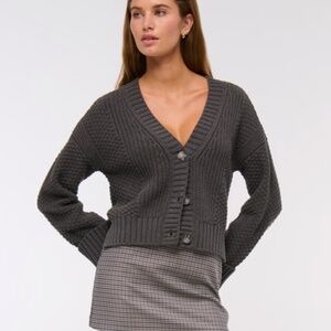 The A&F Cameron Seed Stitch Cardigan
